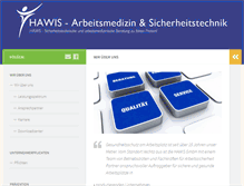 Tablet Screenshot of hawis.com